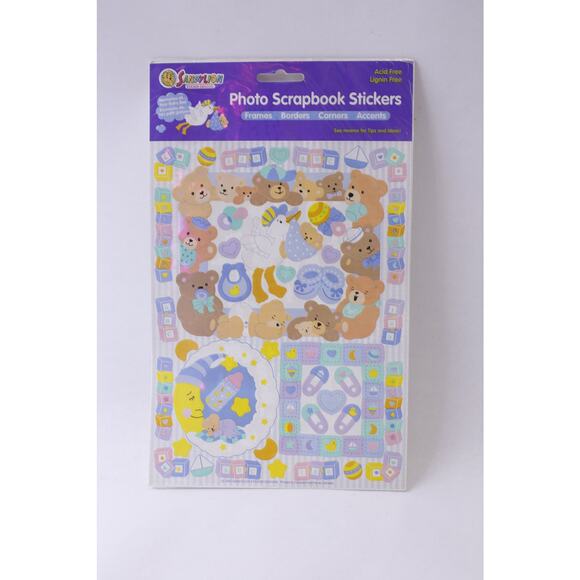 Your Baby Boy, Photo Scrapbook Stickers, Frames, Borders, Corners, Accents, 1997 - Picture 1 of 3